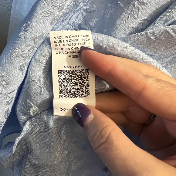 Light Blue SHEIN Top 2xl - Picture 2 of 5